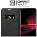 Custodia Compatibile Con Sony Xperia 1 Iii In Nero Di Notte - Coperchio Protettiva Con Chiusura Magnetica, Funzione Stand E Tasca Per Le Carte - Foto miniatura 4