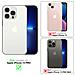 Custodia Compatibile Con Apple Iphone 13 Pro In Candy Blu Scuro - Coperchio Protettivo In Silicone Tpu Flessibile - Foto miniatura 2