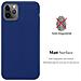 Custodia Compatibile Con Apple Iphone 13 Pro In Candy Blu Scuro - Coperchio Protettivo In Silicone Tpu Flessibile - Foto miniatura 3