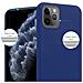 Custodia Compatibile Con Apple Iphone 13 Pro In Candy Blu Scuro - Coperchio Protettivo In Silicone Tpu Flessibile - Foto miniatura 6