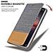 Custodia Compatibile Con Sony Xperia 1 Ii (2. Version) In Grigio Chiaro Marrone - Coperchio Protettiva Con Chiusura Magnetica, Funzione Stand E Tasca Per Le Carte - Foto miniatura 7