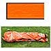 Coperta Di Salvataggio Sacco A Pelo Per Situazioni Di Emergenza 210×91 Cm Arancione - Foto miniatura 6
