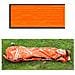 Coperta Di Salvataggio Sacco A Pelo Per Situazioni Di Emergenza 210×91 Cm Arancione - Foto miniatura 1