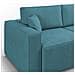 Morfeo Divano Con Sedute Estraibili T02 Azzurro - Foto miniatura 9