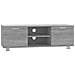 Mobile Tv Grigio Sonoma 120x40,5x35 Cm In Legno Multistrato - Foto miniatura 1