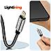 Adattatore Audio Lightning A 2 Jack 3,5 Mm Femmina Per Cuffie E Microfono - Foto miniatura 4
