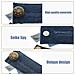 Estensore Per Bottoni In Vita Per Jeans, Confezione Da 4  83x35x3 Mm - Foto miniatura 5