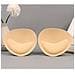 Inserti Reggiseno Traspiranti Rimovibili Beige 3 Cm - Foto miniatura 3