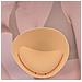 Inserti Reggiseno Traspiranti Rimovibili Beige 3 Cm - Foto miniatura 4