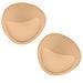 Inserti Reggiseno Traspiranti Rimovibili Beige 3 Cm - Foto miniatura 1
