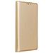Smart Book Custodia A Libro Poket Flip Cover Case Per Apple Iphone 15 Pro Max Gold - Foto miniatura 1