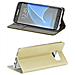 Smart Book Custodia A Libro Poket Flip Cover Case Per Apple Iphone 15 Pro Max Gold - Foto miniatura 4