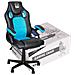MX12 KOR Sedia da gaming per PC Seduta imbottita Nero, Blu - Foto miniatura 7