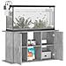 Supporto Acquario 101x41x58 cm Legno Multistrato Grigio Cemento - Foto miniatura 3