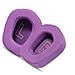 Cuscinetti Auricolari Rrescanti Per Cuffie Logitech G733/g335 Purple - Foto miniatura 2