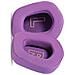 Cuscinetti Auricolari Rrescanti Per Cuffie Logitech G733/g335 Purple - Foto miniatura 3