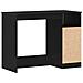 Scrivania Cassetti Rovere Nero 102x50x76 cm Legno Multistrato - Foto miniatura 4