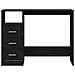 Scrivania Cassetti Rovere Nero 102x50x76 cm Legno Multistrato - Foto miniatura 6