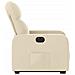 Poltrona Alzapersona Reclinabile Elettrica Crema in Tessuto - Foto miniatura 9