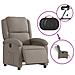 Poltrona Elettrica Reclinabile Tortora in Tessuto - Foto miniatura 6
