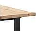 Tavolo Pranzo Telaio a O 200x100x75,5 cm Legno Pino e Acciaio - Foto miniatura 7