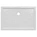 Piatto Doccia Rettangolare In Ceramica 100x80 Bianco Lucido H 6 Cm Con Antiscivolo - Giappone - Foto miniatura 1