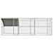 Gabbia per polli Argento 600 x 200 x 198.5 cm Acciaio zincato - Foto miniatura 3