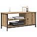 Mobile TV rovere artigianale 100 x 40 x 45 cm Legno multistrato - Foto miniatura 3