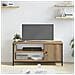 Mobile TV rovere artigianale 100 x 40 x 45 cm Legno multistrato - Foto miniatura 4