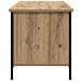 Mobile TV rovere artigianale 100 x 40 x 45 cm Legno multistrato - Foto miniatura 7