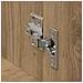 Mobile TV rovere artigianale 100 x 40 x 45 cm Legno multistrato - Foto miniatura 9