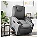 Poltrona Alzapersona Reclinabile Grigio in Similpelle - Foto miniatura 2