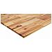Piano Tavolo Rettangolare 140x60x2cm Legno Massello di Acacia - Foto miniatura 8