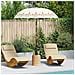 Parasol Balinese Crema 180-190 cm Cotone, legno massello - Foto miniatura 2