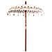 Parasol Balinese Crema 180-190 cm Cotone, legno massello - Foto miniatura 4