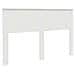Testiera con testiera Bianco 150 cm Legno multistrato - Foto miniatura 6