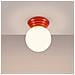 Lampada Da Soffitto Zori Pesca Ip44 Sl. 1901 - Minimalist Lampada A Soffitto Pesca 12x12x16 Cm - Foto miniatura 4