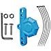 Supporto Airtag Per Bici: Custodia Protettiva Antifurto In Abs Per Localizzatori Bicicletta Compatibile Con Apple Airtag Blue - Foto miniatura 1