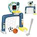 Set 2-in-1 per bambini: porta interattiva, calcio, basket, golf, centro sportivo - Foto miniatura 3