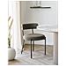 Set Di 2 Sedie Badalona-marrone-tessuto-49,5x47x72,5 Cm - Foto miniatura 6
