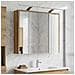 Mobiletto per specchio da bagno Rovere Artigianale - Foto miniatura 2