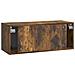 Mobile Porta TV da Muro Rovere Fumo 78,5 x 31 x 30 cm - Foto miniatura 6