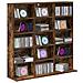 Mobile per CD Rovere Fumo 96 x 23,5 x 97,5 cm - Foto miniatura 3