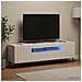 Mobile TV LED Bianco Lucido Legno ingegnerizzato - Foto miniatura 2