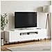 Mobile TV LED Bianco Lucido Legno ingegnerizzato - Foto miniatura 4