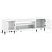 Mobile TV LED Bianco Lucido Legno ingegnerizzato - Foto miniatura 5