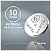 LITHIUM Coin CR2025 (Batteria a bottone, 3V) Blister da 2 - Foto miniatura 5