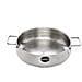 Tegame Basso Acciaio Inox 2 Maniglie Ø 22 cm - Linea Tummy - Foto miniatura 2