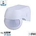 Sensore Di Movimento Bianco Infrarossi Ip44 400w Esterno Vt-8028 5088 - Foto miniatura 1