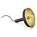 Lampada Portatile O Piantana Whizz Oro E Nera 20163 - Foto miniatura 4